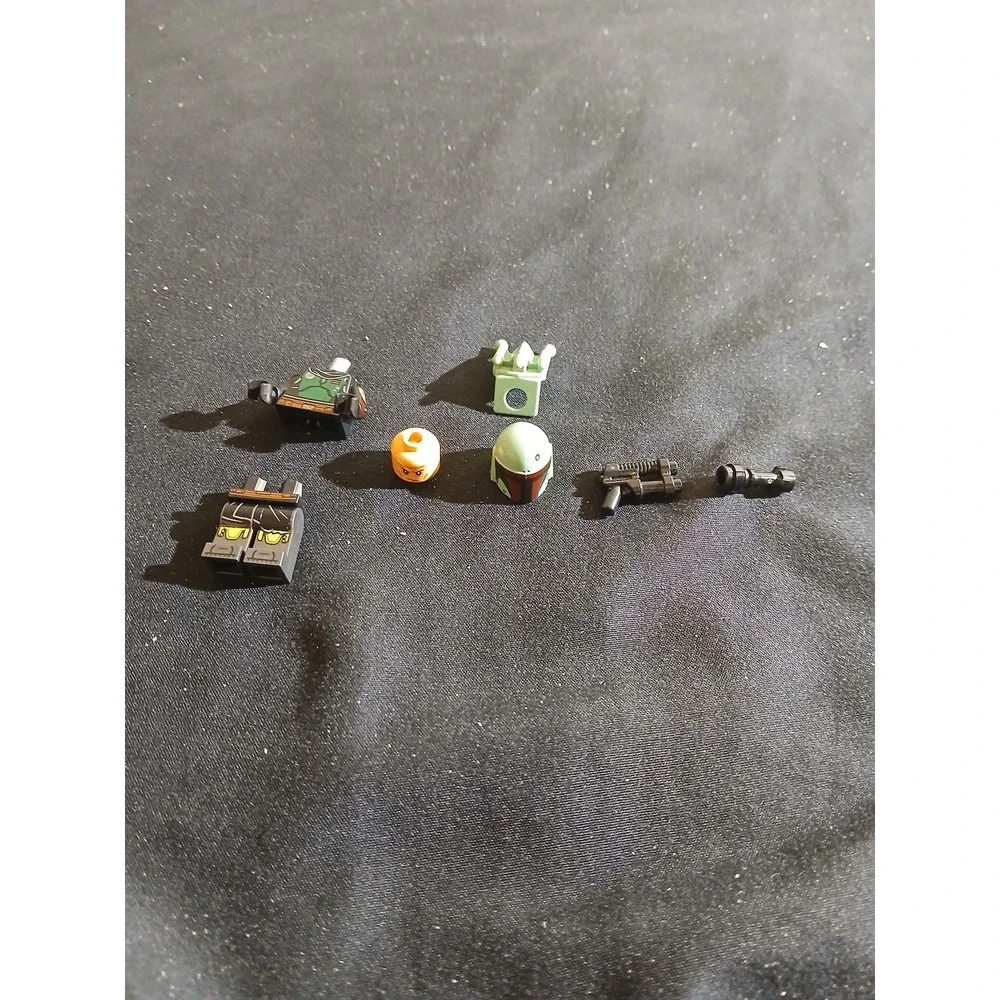 Lego Star Wars Boba Fett Minifigure with‎ Jetpack and Blaster Rifle sw0002